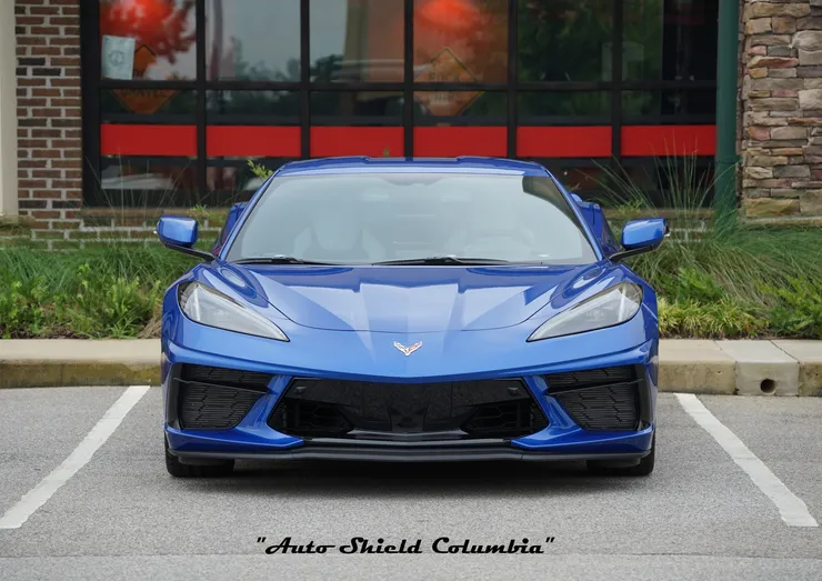 Premium Blue Sports Car