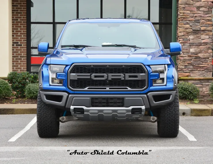 Premium Blue Pickup Truck